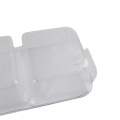 Transparent 3 Compartment Refrigerator Container Drawer Tray